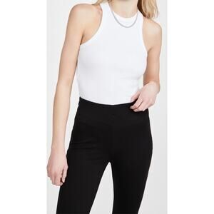 ANINE BING Eva Tank Top - S White
